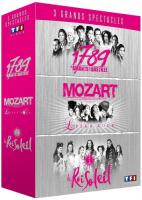 Coffret grands spectacles : 1789, les amants de la Bastille + Mozart, l'op&eacute;ra rock + Le Roi Soleil