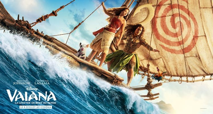 Affiche du film Vaiana, la Légende du Bout du Monde - DVD et Blu-ray disponibles chez CVE