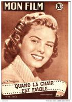 Ingrid Bergman 100ème anniversaire: "Quand la chair est faible" Réédition 1940